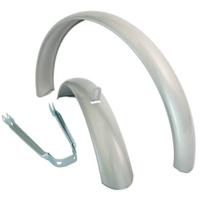 spatbord set 12 universeel zilver