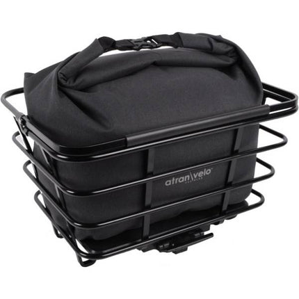 AtranVelo mandtas Travel voor Epic mand 22l grijs/zwart