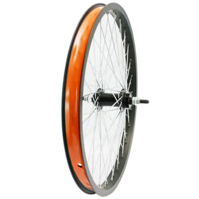 HB rear wheel 20 freestyle 10mm axle black zinc spk