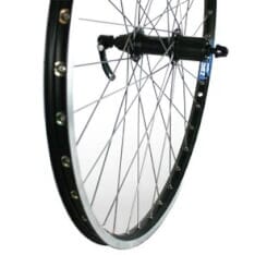 Roue arrière Roland 26 FH-QC400 ZAC19 noire, rayons inox