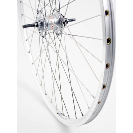 Roland achterwiel 28 Nexus 3 RB ZAC2000 zilver RVS spk