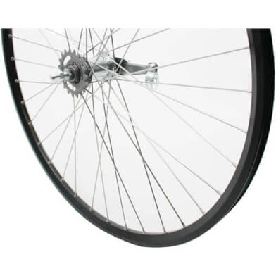 Roland rear wheel 28 Shimano RN ZAC2000 black stainless steel spk