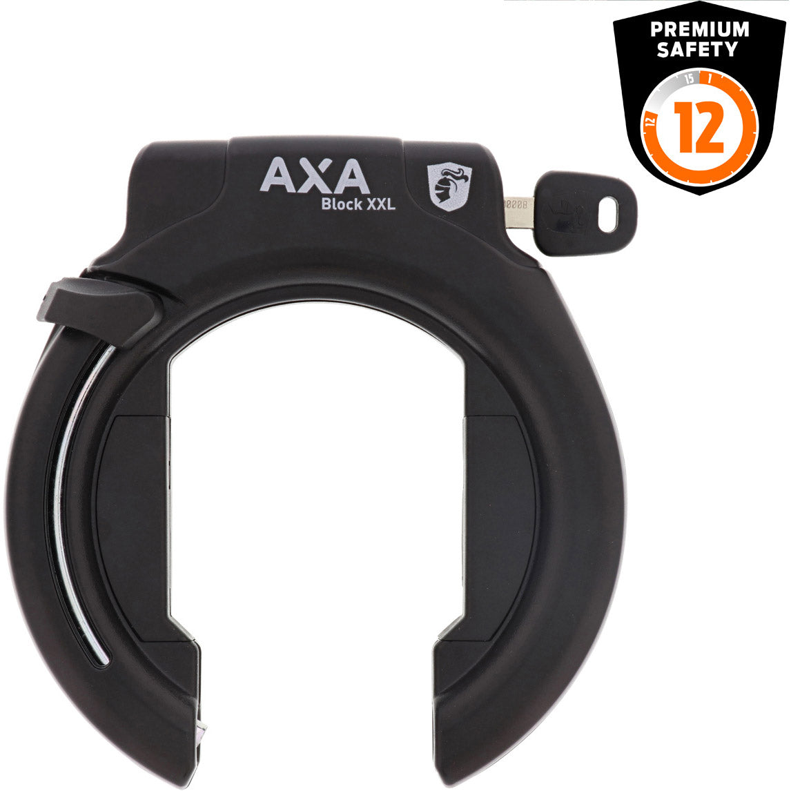 AXA ringslot Block XXL eenhandsbediening zwart