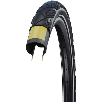 Schwalbe Marathon Efficiency Evolution 40-622 Tube – doorsnede van karkas en lekbescherming