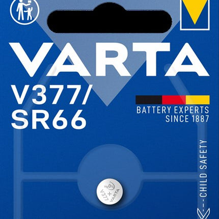 VARTA KNOOPCEL BATTERIJ V377/SR626 horloge