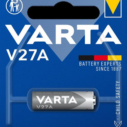 VARTA BATTERIJ V27GA LR27 12V o.a. alarm