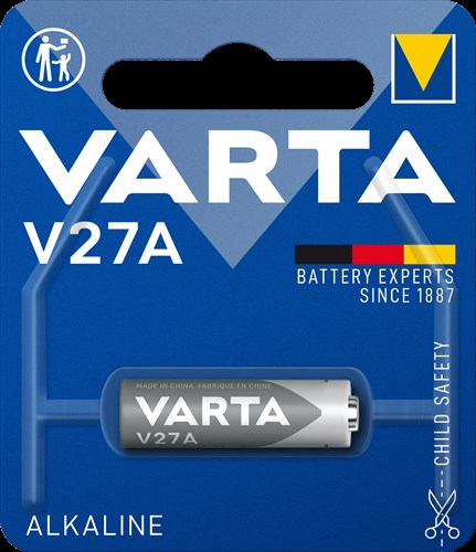 VARTA BATTERIJ V27GA LR27 12V o.a. alarm