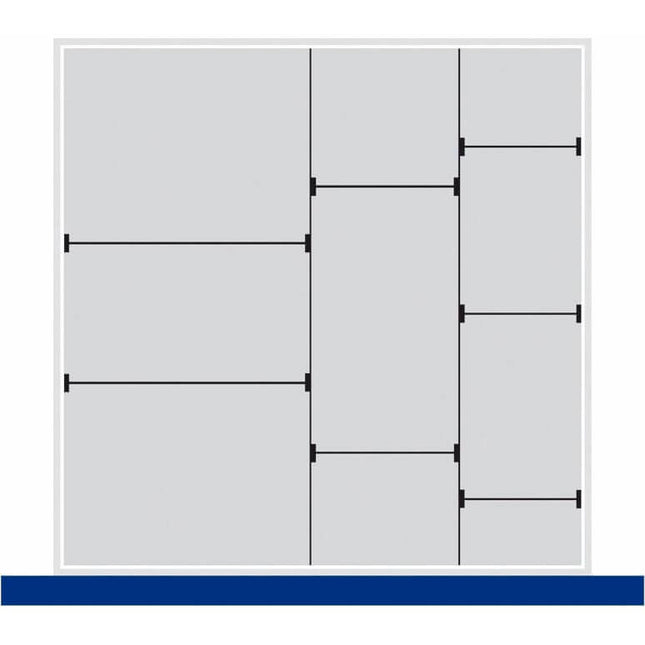 Bott Cubio scheidingswandass A150 mm hoge lade