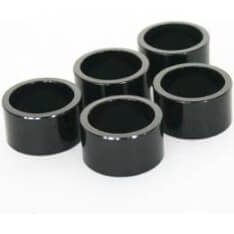 zak Spacer 1 1/8 20mm alu zwart
