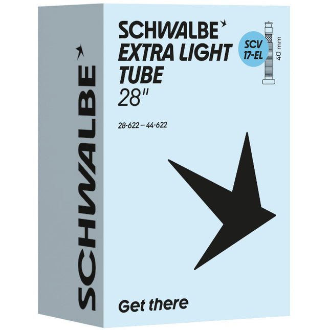 Schwalbe binnenband SCV17-EL 28/44-622 40mm zwart