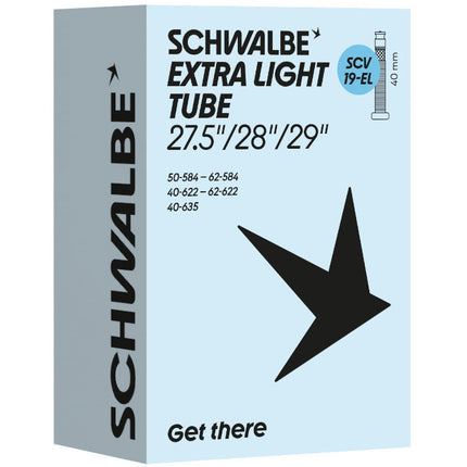 Schwalbe binnenband SCV19-EL 40/62-584/635 40mm zwart