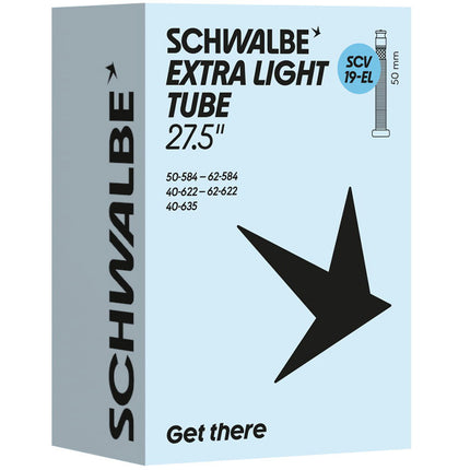 Schwalbe binnenband SCV19-EL 40/62-584/635 50mm zwart