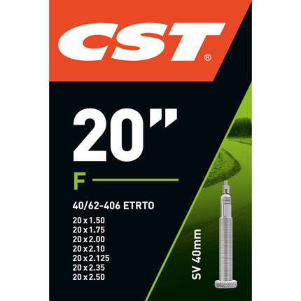 CST inner tube 20" 40/62-406 FV 40mm
