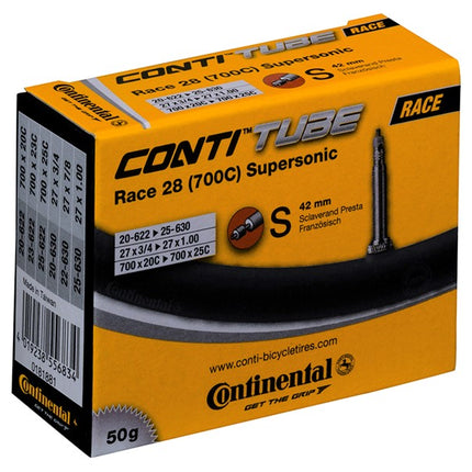 Continental bib Race S.Sonic 28" 20-622/25-630 FV 42mm