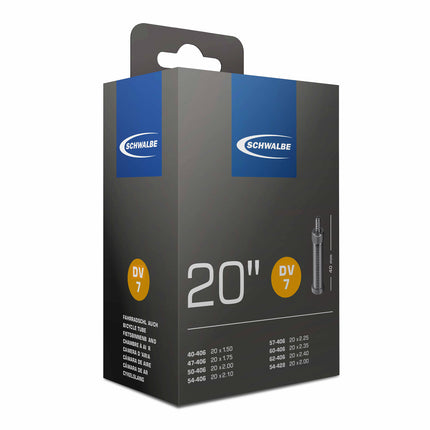 Schwalbe binnenband DV7 20" 40/62-406 HV 40mm