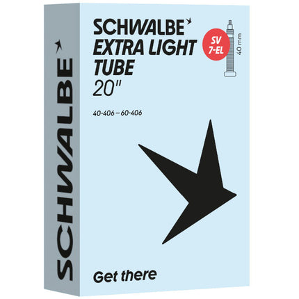 Schwalbe binnenband SV7-EL 20" 40/60-406 FV 40mm