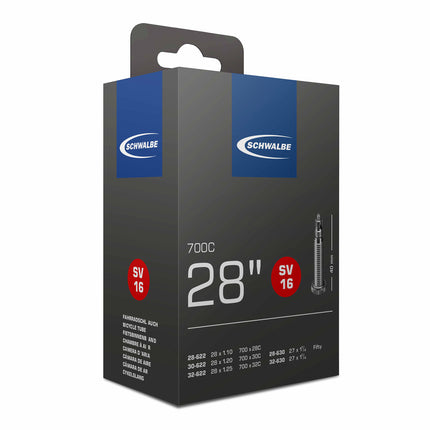 Schwalbe binnenband SV16 28" 28/32-622/630 FV 40mm