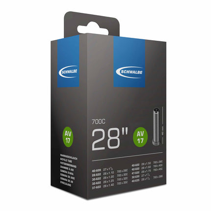 Schwalbe binnenband AV17 28" 28/47-622/635 AV 40mm