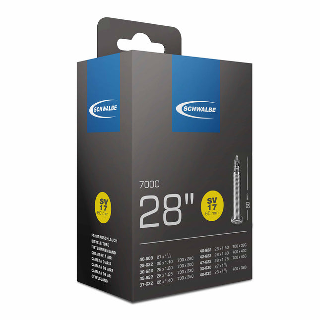 Schwalbe binnenband SV17 28" 28/47-622/635 FV 60mm