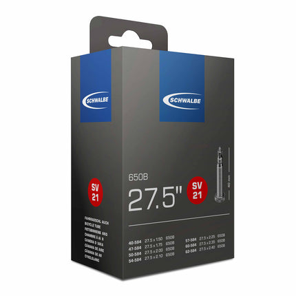 Schwalbe binnenband SV21 27½" 40/62-584 FV 40mm