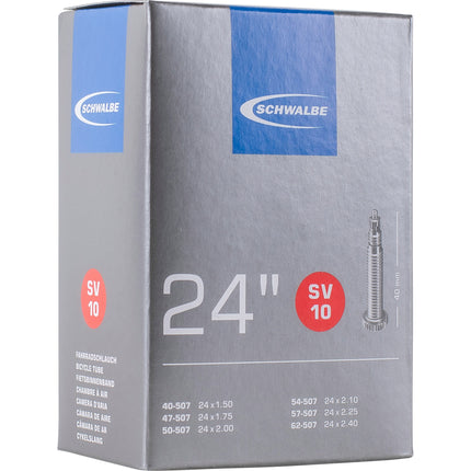 Schwalbe inner tube SV10 24" 40/62-507 FV 60mm IB