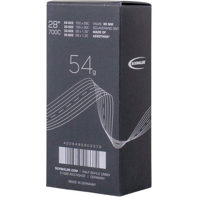 Schwalbe binnenband Aerothan SV16E 28" 28/35-622 FV 80mm - afbeelding 2