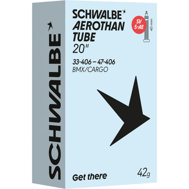 Schwalbe binnenband Aerothan SV5-AE 20" 33/47-406 40mm