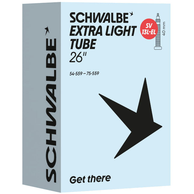 Schwalbe binnenband SV13L-EL 26" 54/75-559 FV 40mm