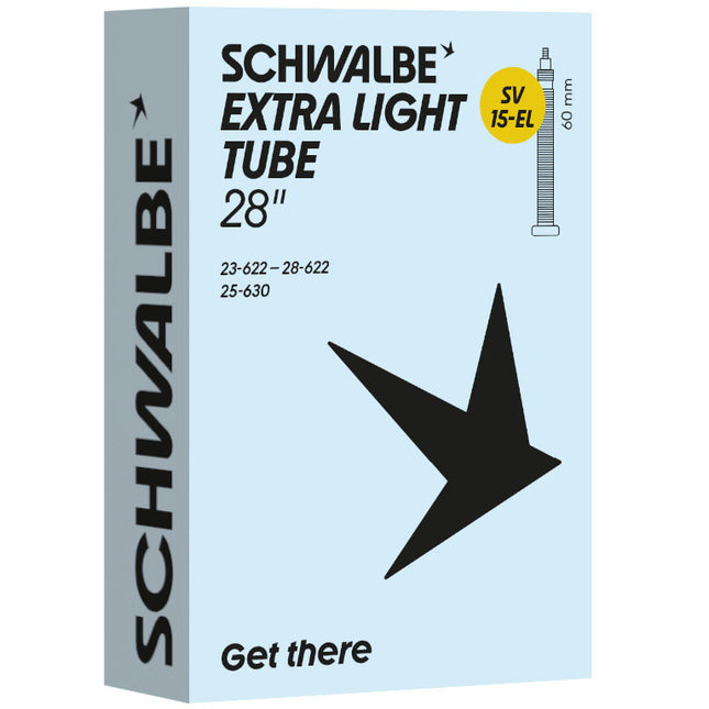Schwalbe binnenband SV15-EL 28" 23/25-622/630 FV 60mm
