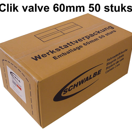 Schwalbe bnb SCV15 23/30-622/630 clik valve 60mm WP (50)
