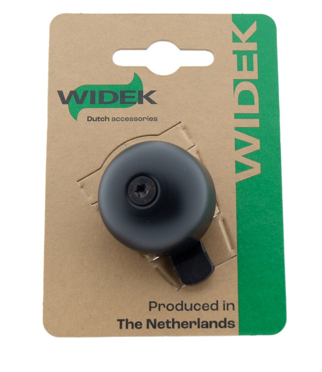 Widek sonnette The Press Alu noire sur carte