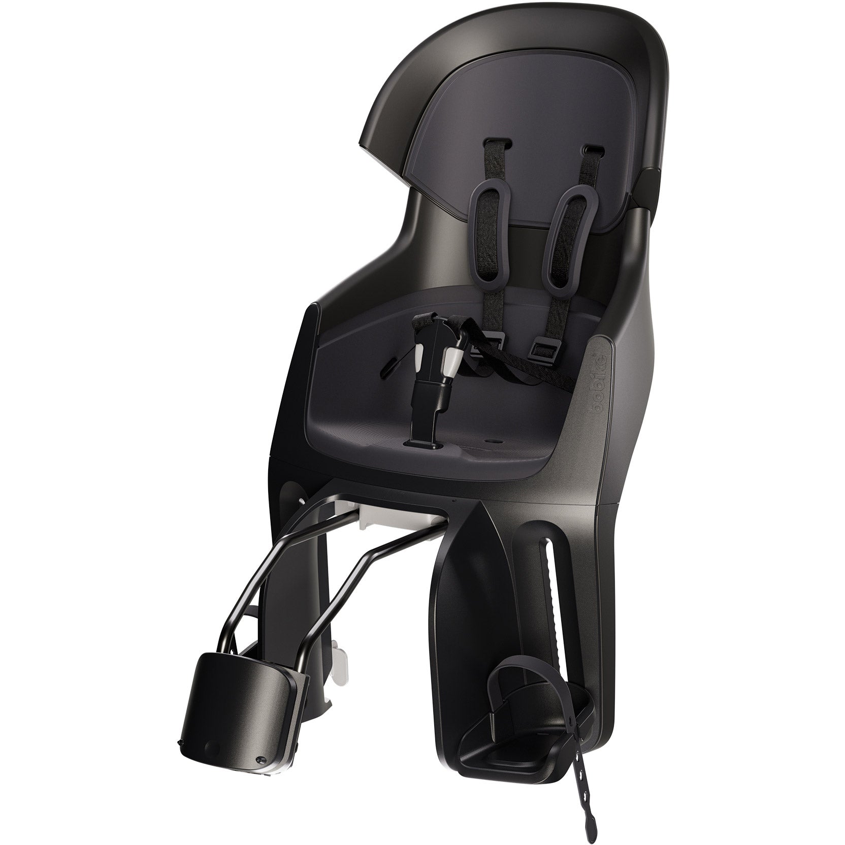 Bobike achterzitje Exclusive Evolve maxi frame zwart