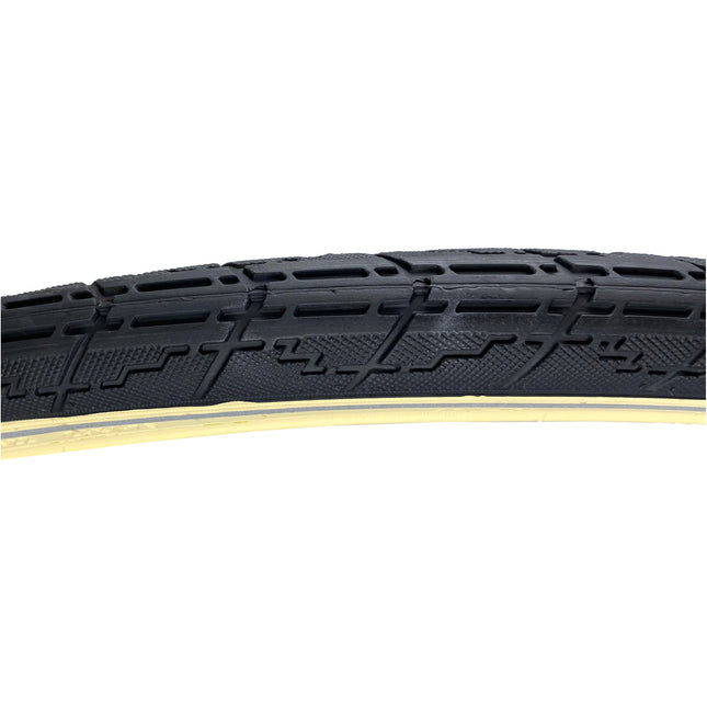 Dutch Perfect draadband No Puncture 47-622 zwart/crème
