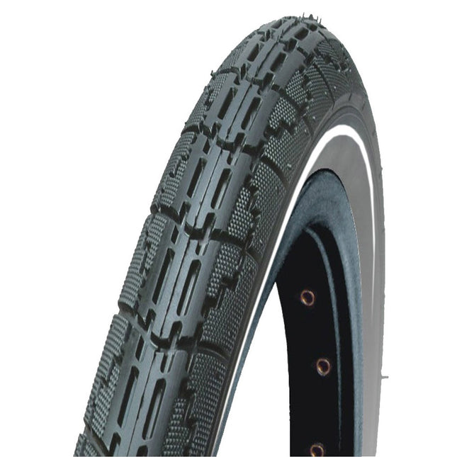 Dutch Perfect draadband No Flat 47-406 +R zwart