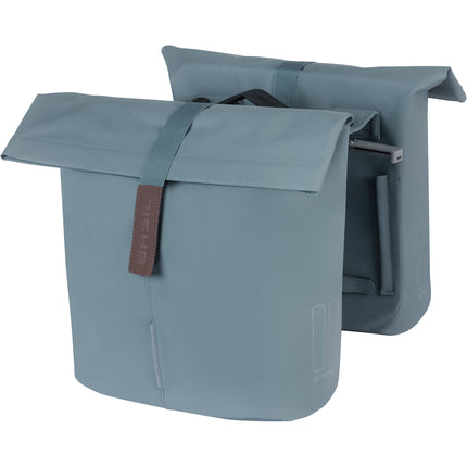 Basil City MIK double sac 28-32l bleu