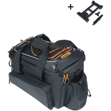 Basil bagagedragertas Miles Tarpaulin XL MIK 9-36l zw/or