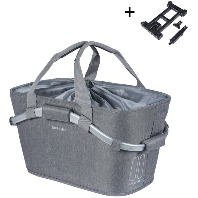Basil mand 2Day Carry All MIK grijs