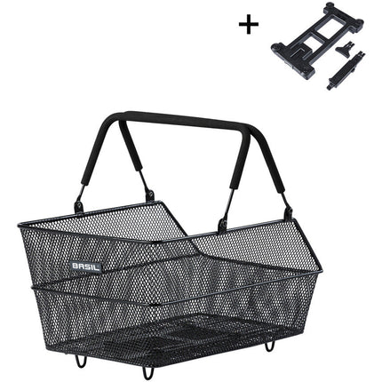 Panier Basil Cento S MIK noir
