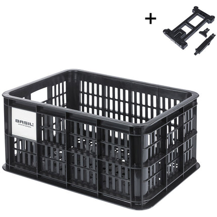 Basil crate S MIK 2.0 17.5l rPET black