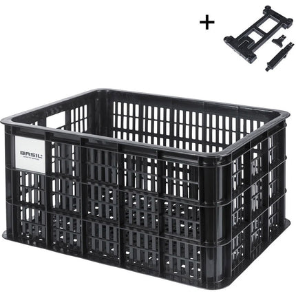 Basil krat L MIK 2.0 40l rPET zwart