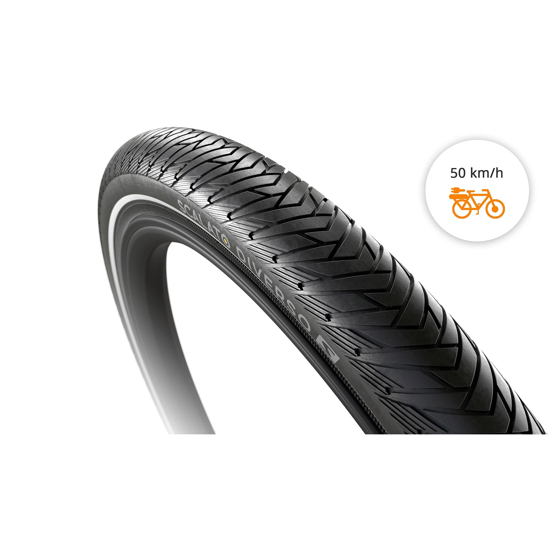 Scalato draadband Diverso 55-622 +R zwart