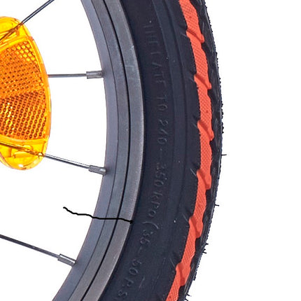 Deli Tire btb SA-206 16 x 1.75 zw oranje streep