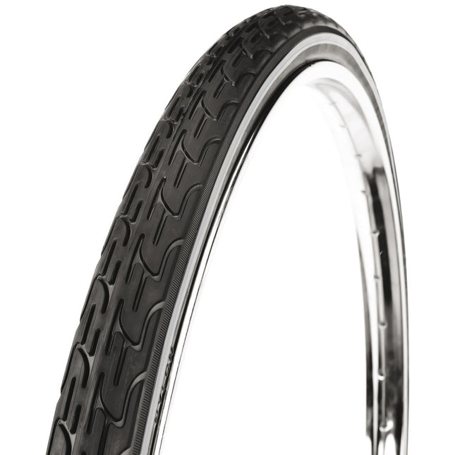 Delitire draadband 37-622 +R met binnenband FV zwart OEM