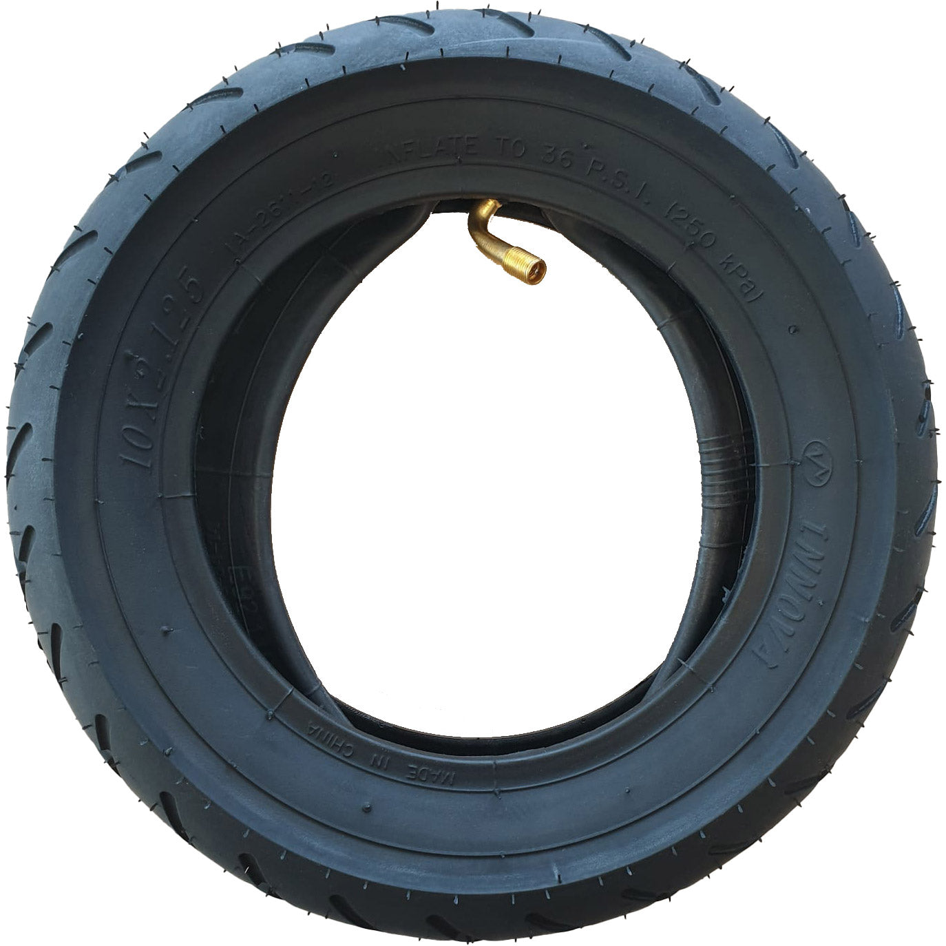 BUB+BIB 10x2.125(250x50) AV 90/45°Step zwart