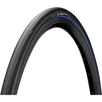 Pneu pliable Continental Ultra Sport III 25-622 noir/bleu