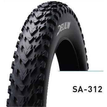 Fatbike Buitenband - 20x4.0 - Delium Thundr 100-406 zwart