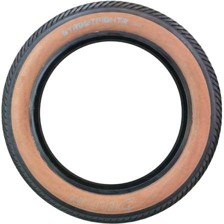 Delium draadband StreetFighter 102-406 zwart/tanwall