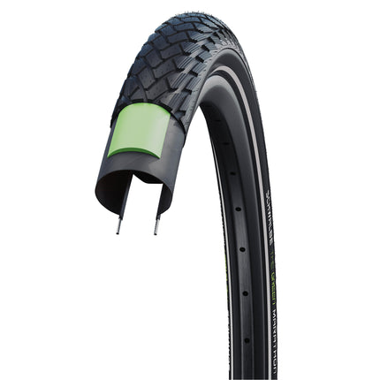 Schwalbe btb Marathon Perf G-Guard 28 x 1.65 noir réflectif