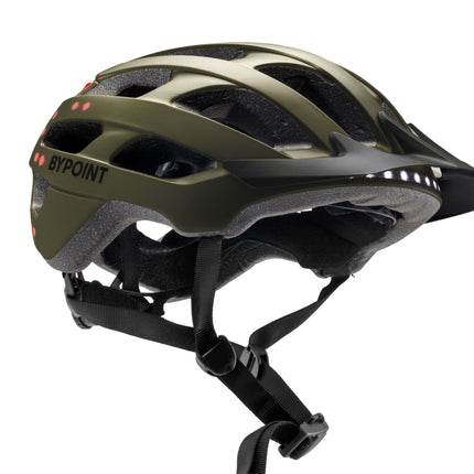 Bypoint helm S-ERT FL mosgroen L 58-62cm