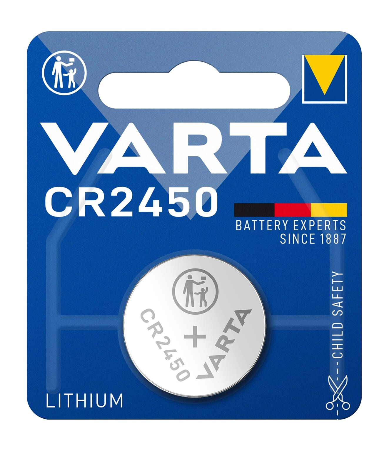 Varta batterij CR2450 Lithium 3V